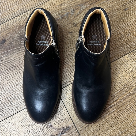 Xena Gravity Safety Steel Toe Work Boots in Black Leather Size 37/6.5US - Picture 3 of 10